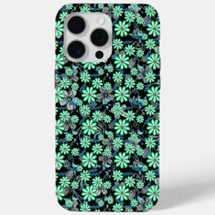 Coque Case-Mate iPhone Modèle floral 17,b BG noir