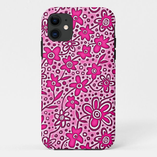 Coques Case-Mate iPhone Modèle floral 190112v2 (Dos)