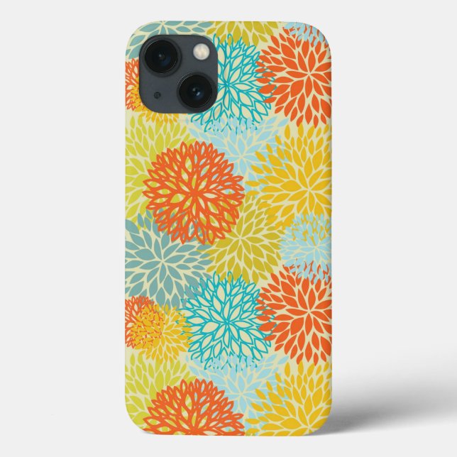 Coques Case-Mate iPhone Modèle floral 3 (Verso)