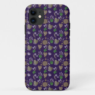 Case-Mate iPhone Case Modèle floral bleu