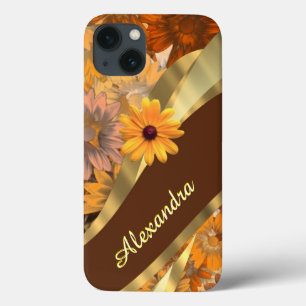 Coque Case-Mate iPhone Modèle floral de couleur automne personnalisé