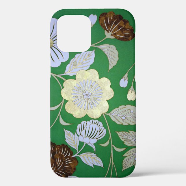Coques Case-Mate iPhone Modèle floral, design japonais (Verso)