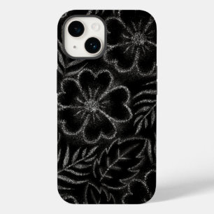 Coque Case-Mate iPhone Modèle floral noir et blanc