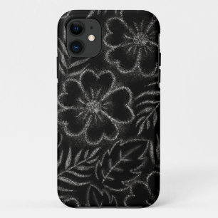 Case-Mate iPhone Case Modèle floral noir et blanc