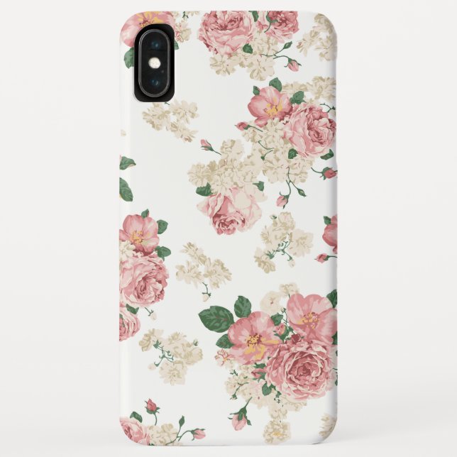 Coques Case-Mate iPhone Modèle floral Vinage (Dos)