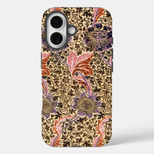 Coque Pour iPhone 16 Modèle Floral vintage coloré