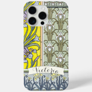 Coque Case-Mate iPhone Modèle floral Vintage Iris personnalisé