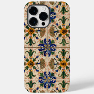 Coque Case-Mate iPhone Modèle Floral Vintage méditerranéen coloré
