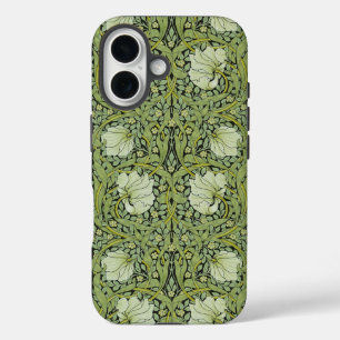 Coque Pour iPhone 16 Modèle floral vintage William Morris Pimpernel