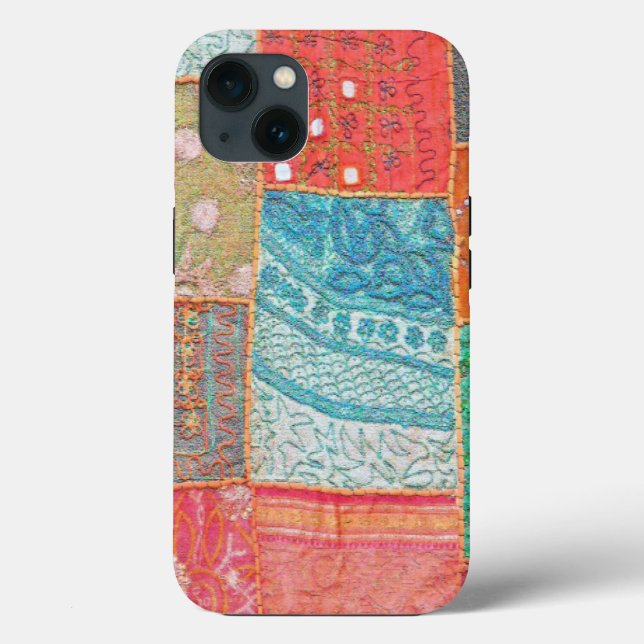 COQUES Case-Mate iPhone MODÈLE MULTI-COULEUR TEXTÉE EN TISSU TEXTÉ (Verso)