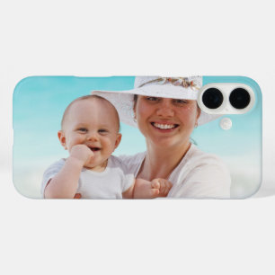 Coque Pour iPhone 16 Plus Modèle photo horizontal personnalisé