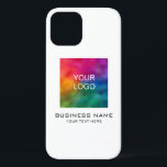 Case-Mate iPhone Case Modèle promotionnel personnalisé<br><div class="desc">Téléchargez votre entreprise Logo d'entreprise ici Personnalisable moderne élégant minimaliste Modèle blanc Boîtes de téléphone & Accessoires / coques iphone / À peine Il Style Apple iPhone 12 Coque.</div>