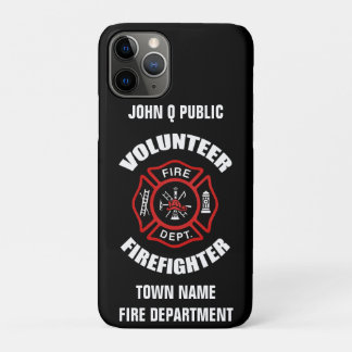 Etui iPhone Case-Mate Modèle volontaire de nom de sapeur-pompier
