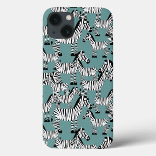 iPhone 13 Case Modèle zèbre