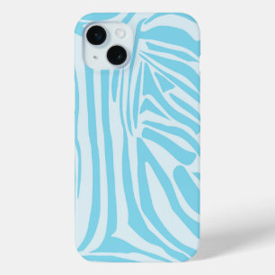 Coque Case-Mate iPhone Modèle Zèbre Bleu
