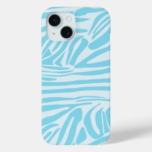 Coque Case-Mate iPhone Modèle Zèbre Bleu