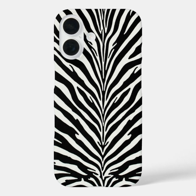 Coques Case-Mate iPhone Modèle Zèbre sauvage (Verso)