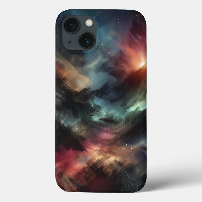 Coques Case-Mate iPhone Modern Cosmic Nebula Phone Case  Abstract Ethereal (Verso)