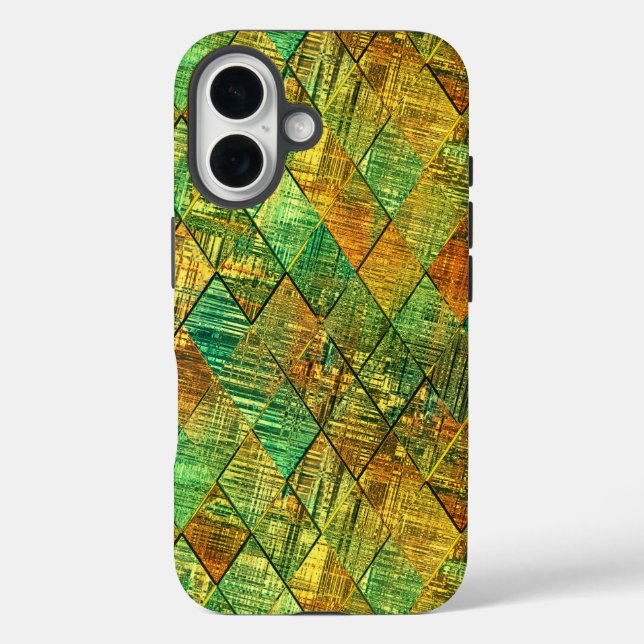 Coques Case-Mate iPhone Modern Decorative Geometric Stained Glass (Verso)