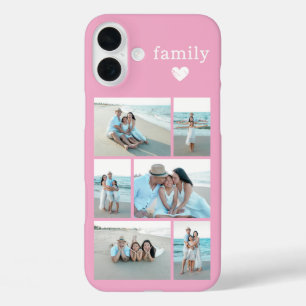 Coque Pour iPhone 16 Plus Modern Family 6 Photo Rose