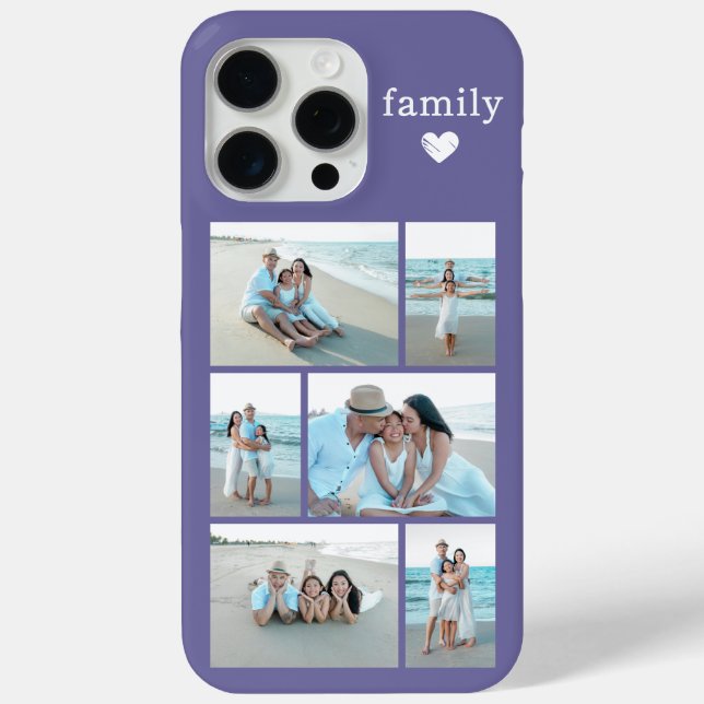 Coques Case-Mate iPhone Modern Family 6 Photo Violet (Verso)
