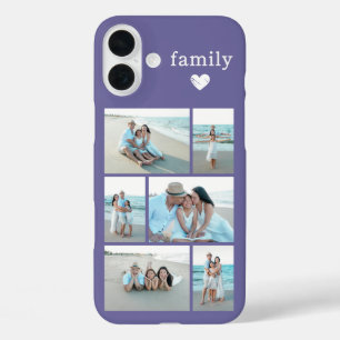 Coque Pour iPhone 16 Plus Modern Family 6 Photo Violet