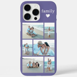 Coque iPhone 16 Pro Max Modern Family 6 Photo Violet