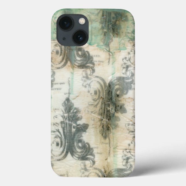 Coques Case-Mate iPhone Modern Fleur De Lis Design (Verso)