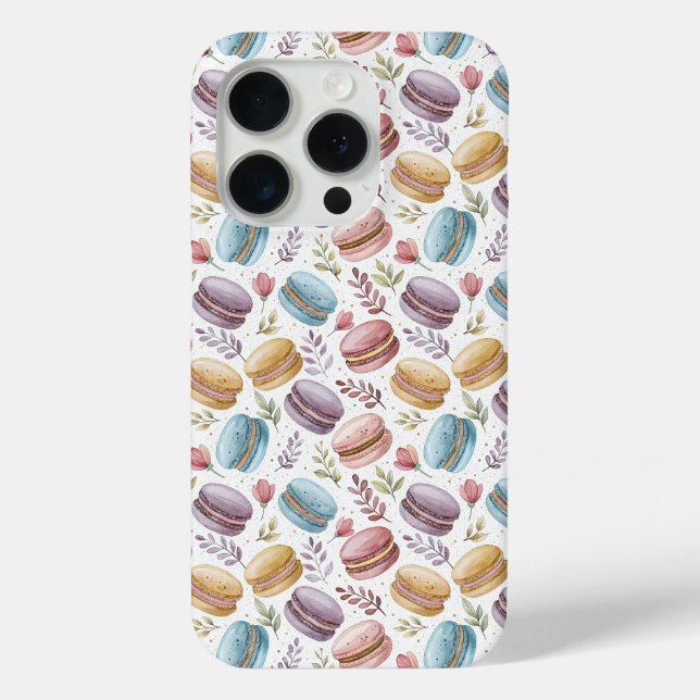 Coques Case-Mate iPhone Modern Fun Sweet Macaroons (Verso)