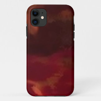 Coques Pour iPhone Modern red-burgundy patter_iphone5