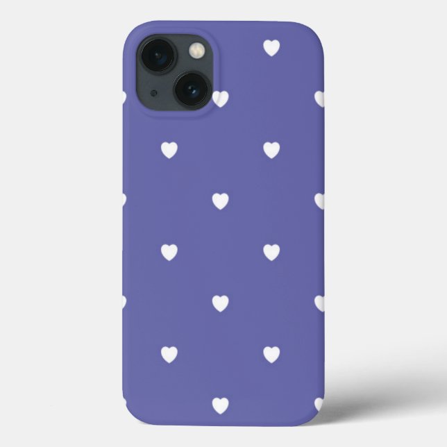 Coques Case-Mate iPhone Modern Trendy Valentine's Day Hearts (Verso)