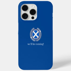 Coque Case-Mate iPhone Modern We'll Be Coming Badge Drapeau Écosse Fans