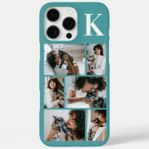 Coque iPhone 16 Pro Max Moderne 6 Photo de Chien Sarcelle