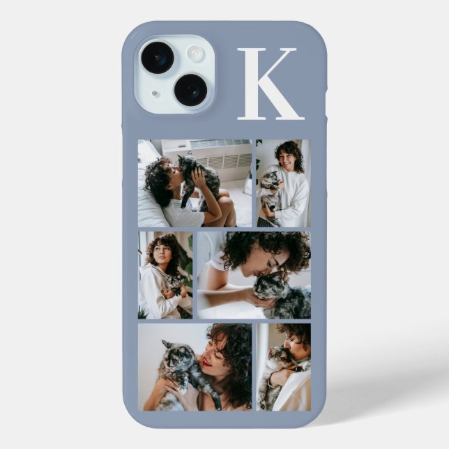 Coques Case-Mate iPhone Moderne 6 Photo Dusty Blue (Verso)
