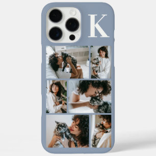Coque iPhone 16 Pro Max Moderne 6 Photo Dusty Blue