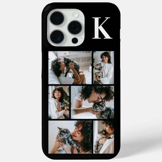 Coques Case-Mate iPhone Moderne 6 Photo Noir (Verso)