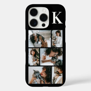 Coque iPhone 16 Pro Moderne 6 Photo Noir pour Animaux de Compagnie