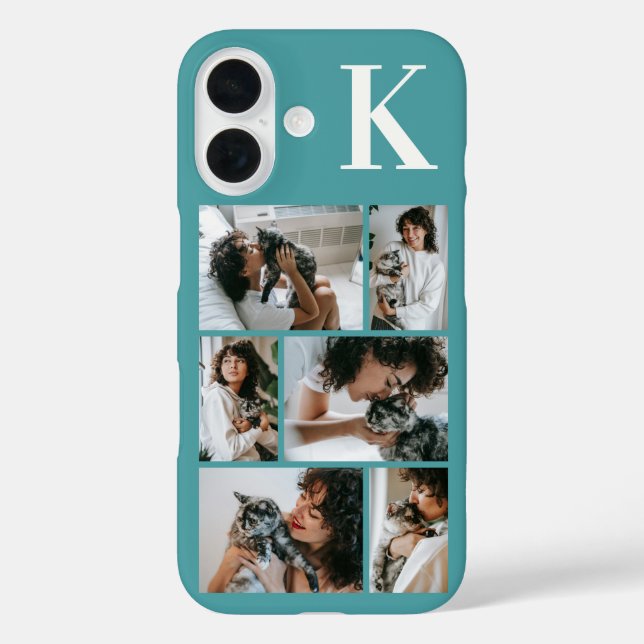 Coques Case-Mate iPhone Moderne 6 Photo Sarcelle (Verso)
