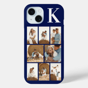 Coque Case-Mate iPhone Moderne 8 Photo Bleu Marine