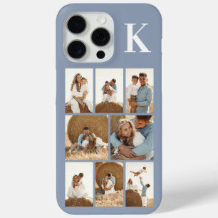 Coque Case-Mate iPhone Moderne 8 Photo Bleu Poussiéreux