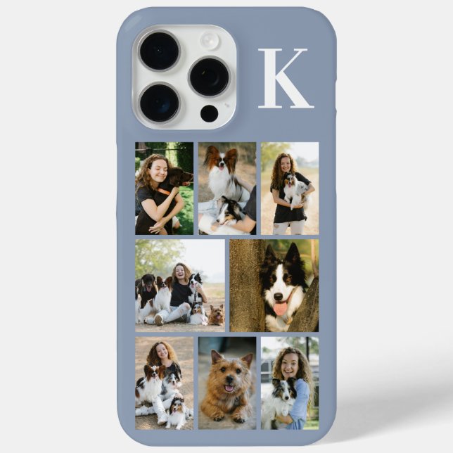 Coques Case-Mate iPhone Moderne 8 Photo Dusty Blue (Verso)