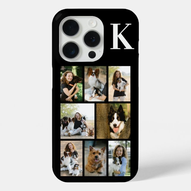 Coques Case-Mate iPhone Moderne 8 Photo Noir (Verso)