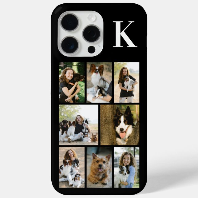 Coques Case-Mate iPhone Moderne 8 Photo Noir (Verso)
