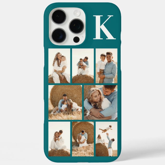 Coques Case-Mate iPhone Moderne 8 Photo Sarcelle (Verso)