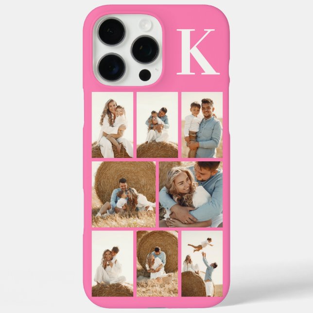 Coques Case-Mate iPhone Moderne 8 Rose Clair Photo (Verso)