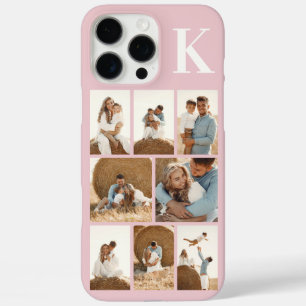 Coque iPhone 16 Pro Max Moderne 8 Rose Pâle Photo