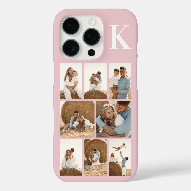 Coques Case-Mate iPhone Moderne 8 Rose Pâle Photo (Verso)