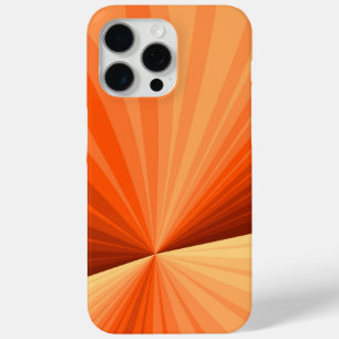 Coque Case-Mate iPhone Moderne Abstrait Orange Rouge Vanille Graphique Fr