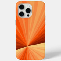 Moderne Abstrait Orange Rouge Vanille Graphique Fr