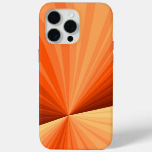 Coque Case-Mate iPhone Moderne Abstrait Orange Rouge Vanille Graphique Fr